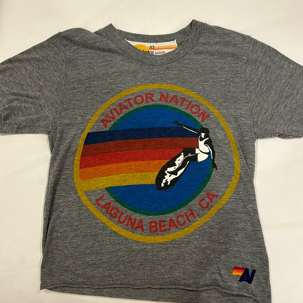 aviator nation logo shirt